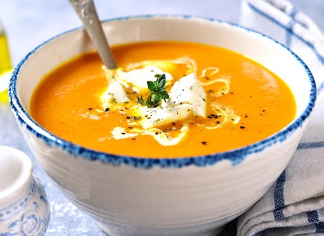 Crema de Calabaza con Parmesano